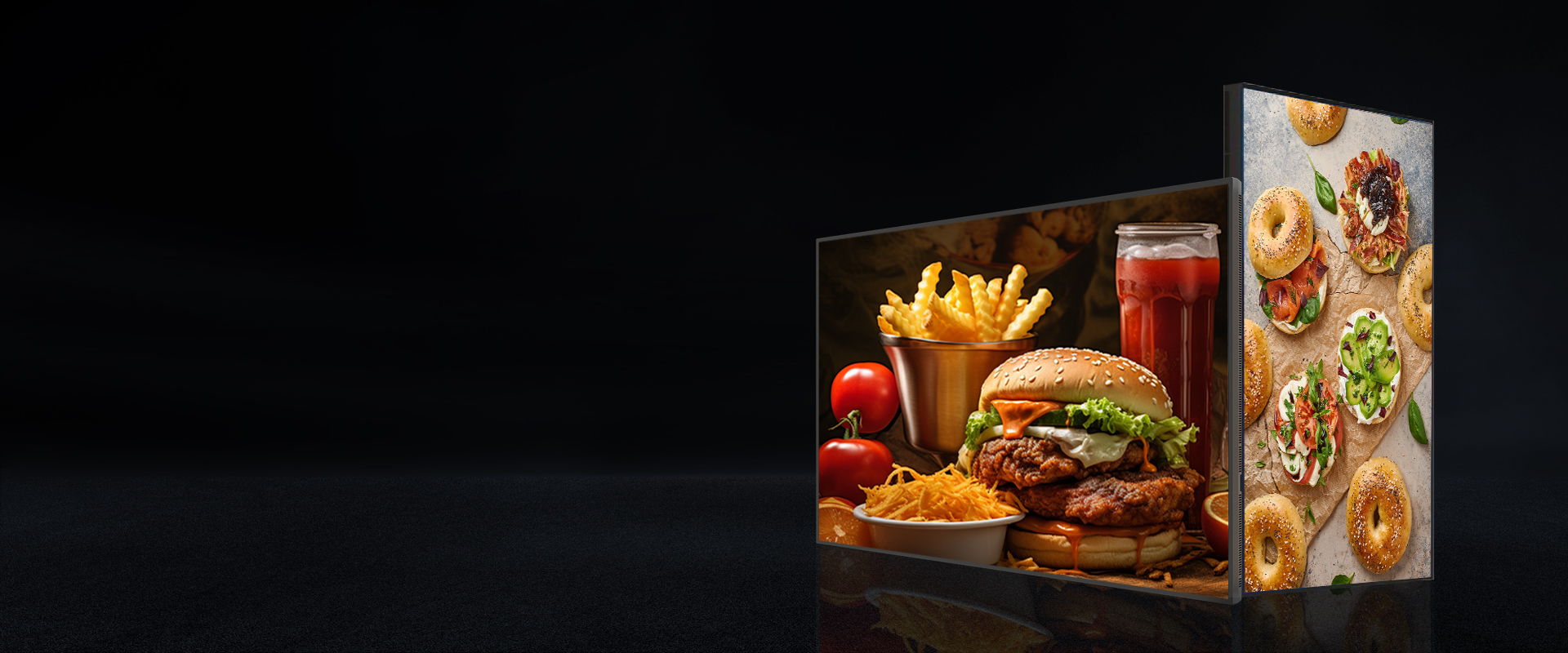 E6 Ultra-thin Invisible Digital Signage