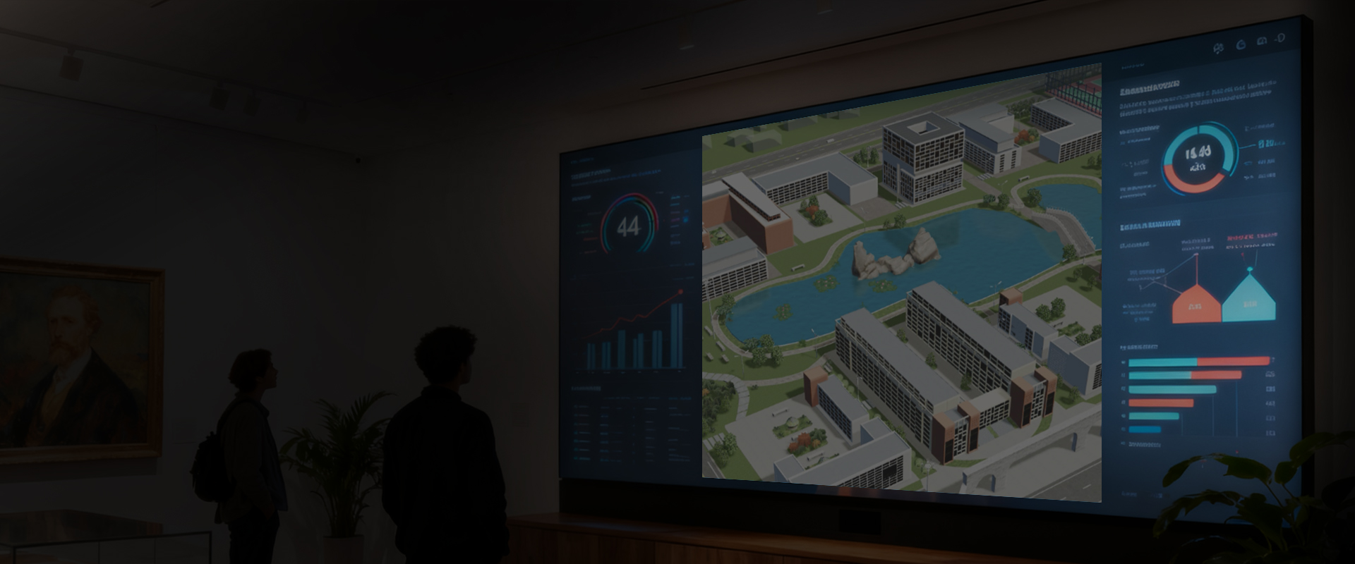 Commercial display customized solutions