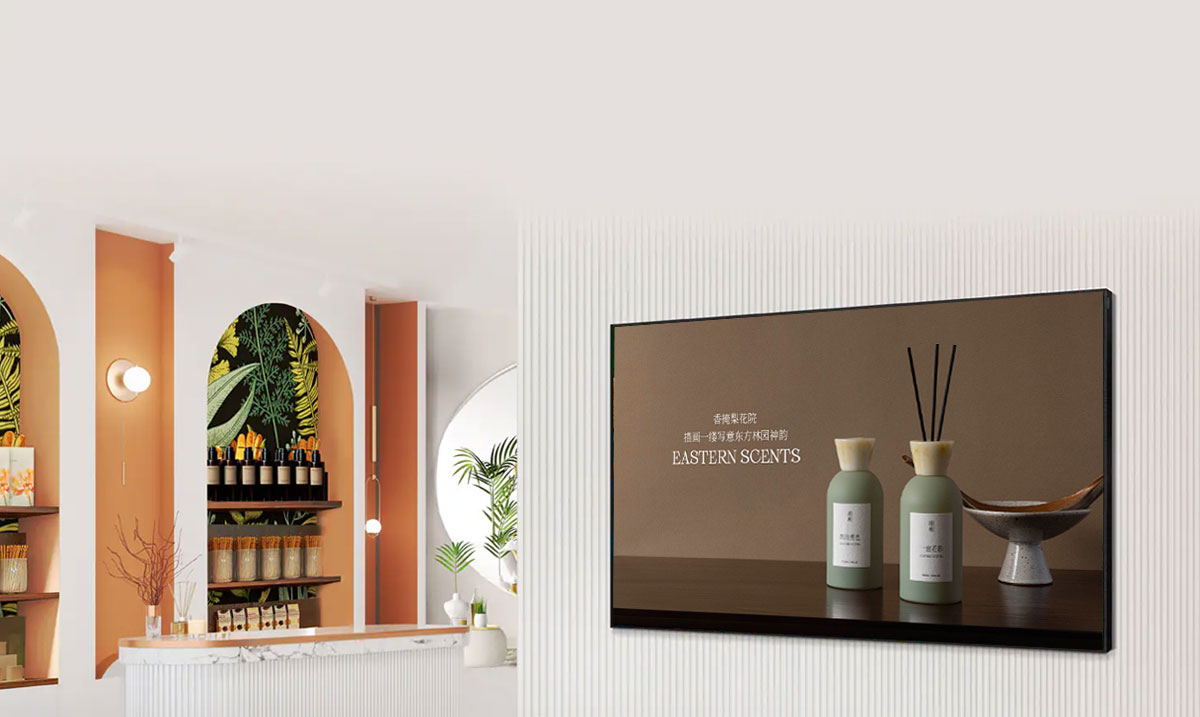 E6 超薄型不可視デジタル サイネージ