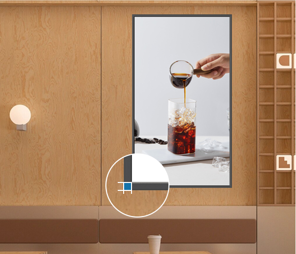 E6 超薄型不可視デジタル サイネージ