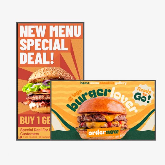 E6 Ultra-thin Invisible Digital Signage