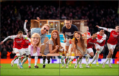 Split screen function