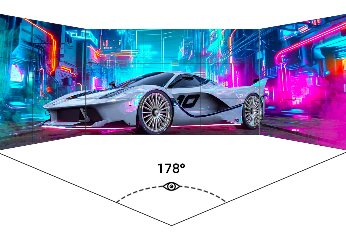 3.5mm ultra-narrow LCD splicing screen