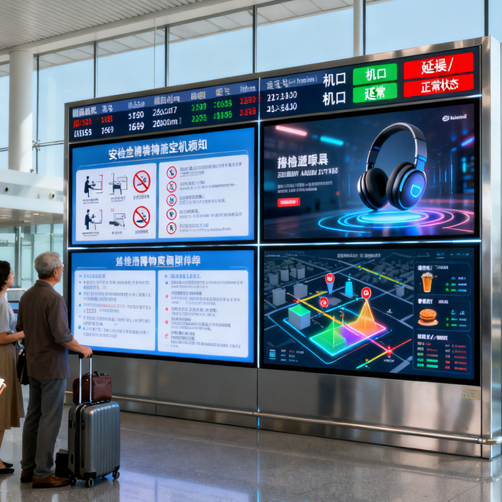 Airport flight display solutions