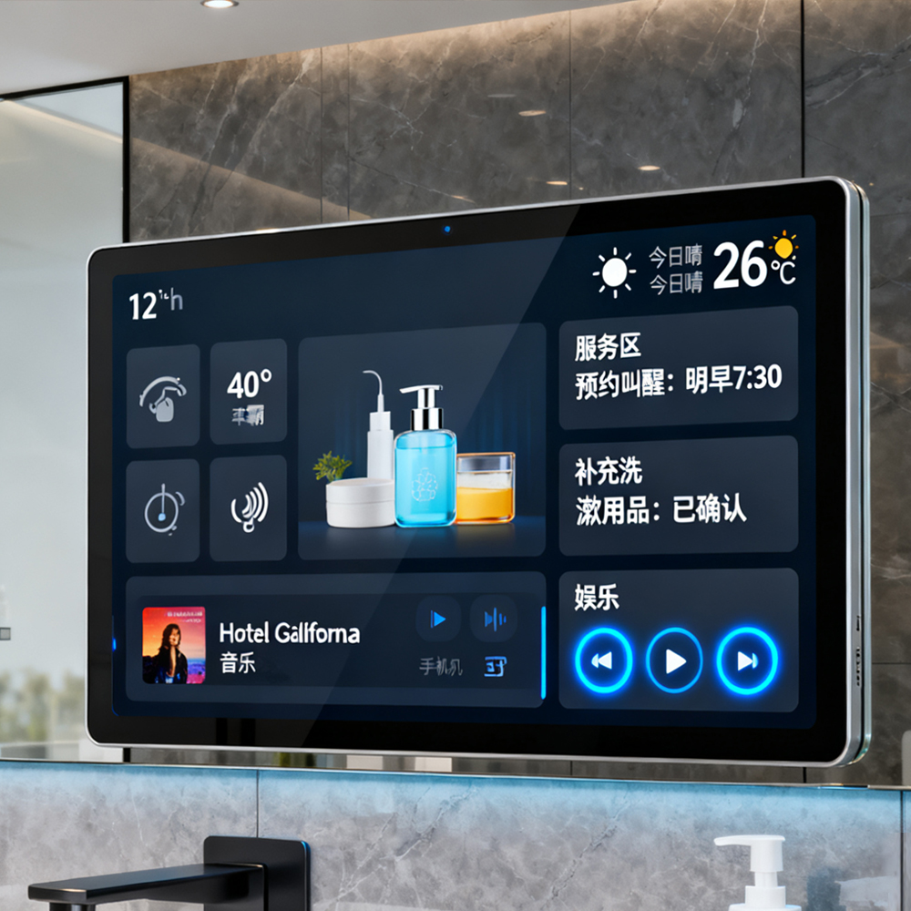 Guest room smart display terminal