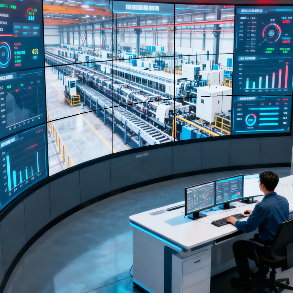 Industrial-grade video wall