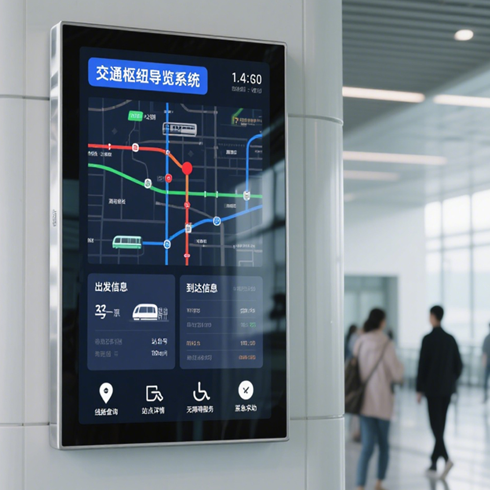 Smart bus stop sign